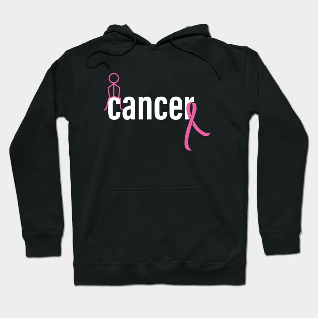 Screw Breast Cancer Hoodie by amalya